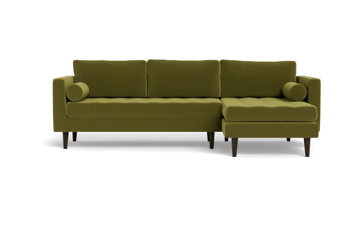 Ladybird 102" Right Chaise Sectional - Dream Apple