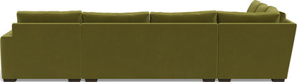 Mesa 156" Corner Sectionals w. Right Chaise - Dream Apple