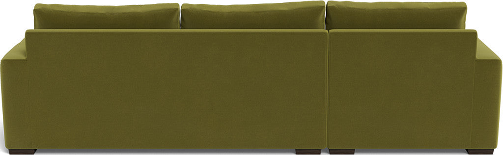 Mesa 123" Left Chaise Sectional - Dream Apple