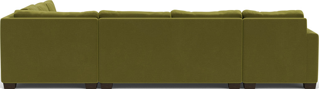 Track 141" Corner Sectionals w. Left Chaise - Dream Apple