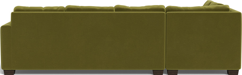 Track 121" Left Chaise Sleeper Sectional - Dream Apple