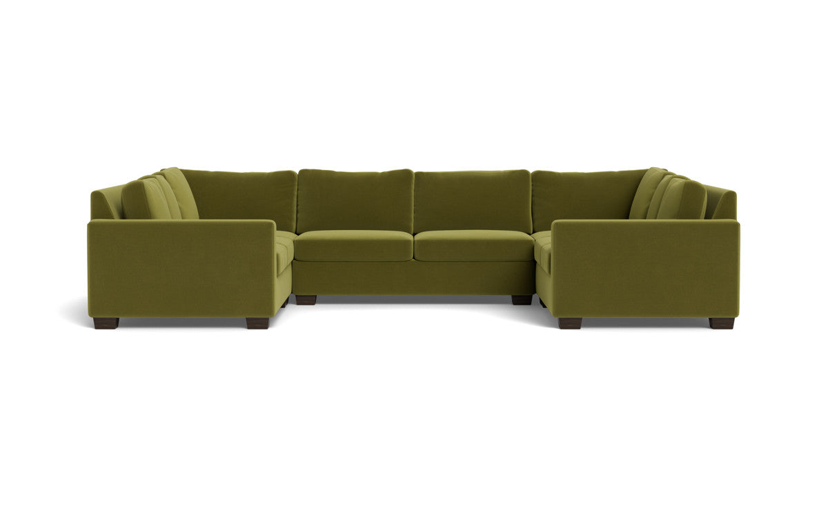 Track 141" Corner Sofa U Sectional - Dream Apple