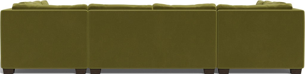 Track 141" Corner Sofa U Sectional - Dream Apple