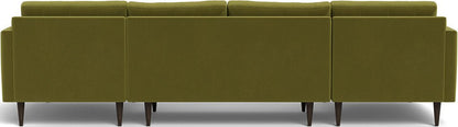 Wallace 126" Double Chaise U Sectional - Dream Apple