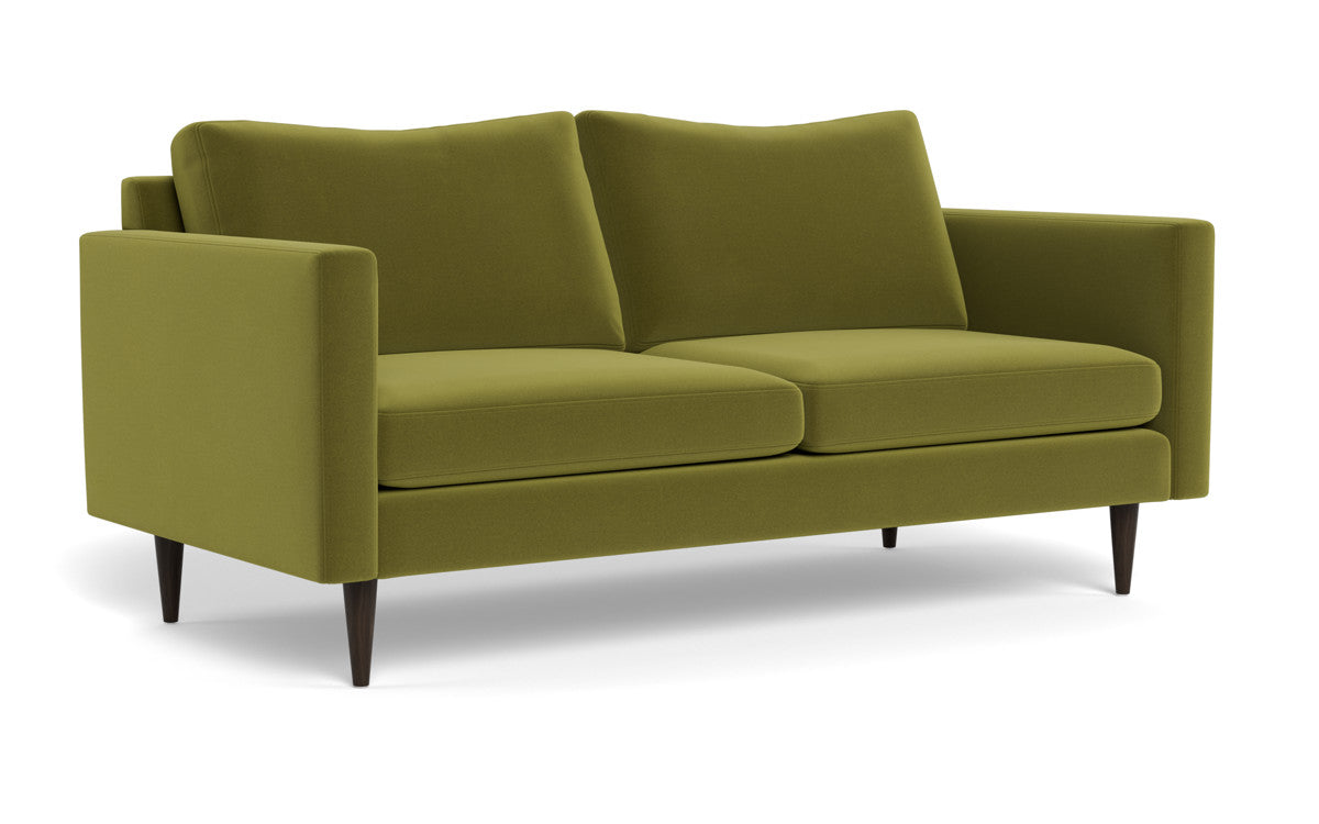 Wallace 74" Untufted Apartment Sofa - Dream Apple