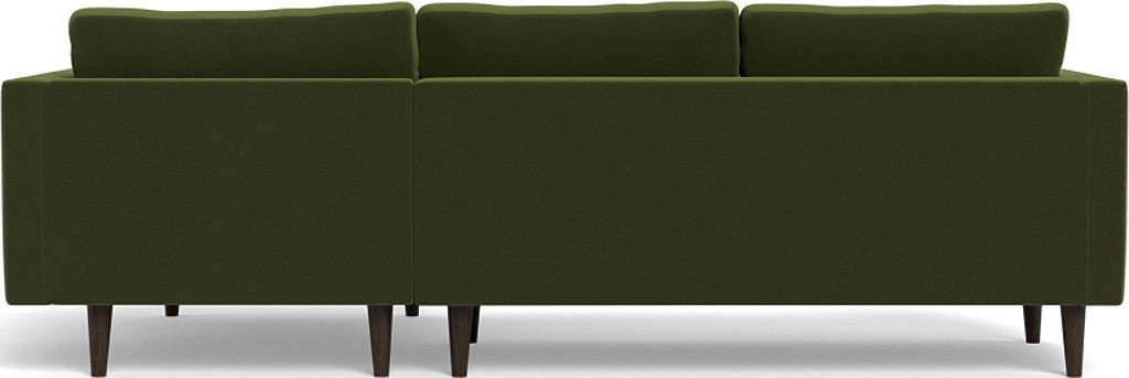 Ladybird 102" Right Chaise Sectional - Dream Olive