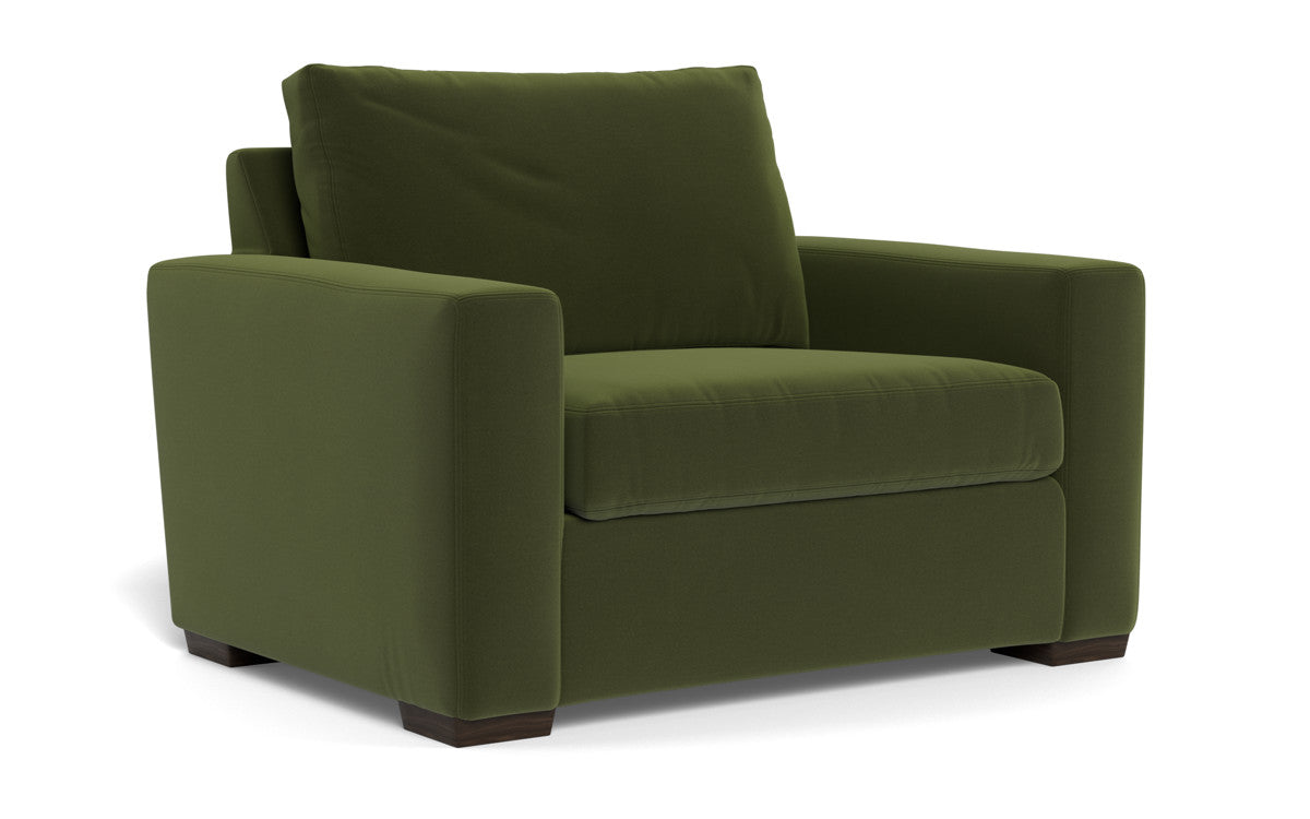Mesa 52" Arm Chair - Dream Olive