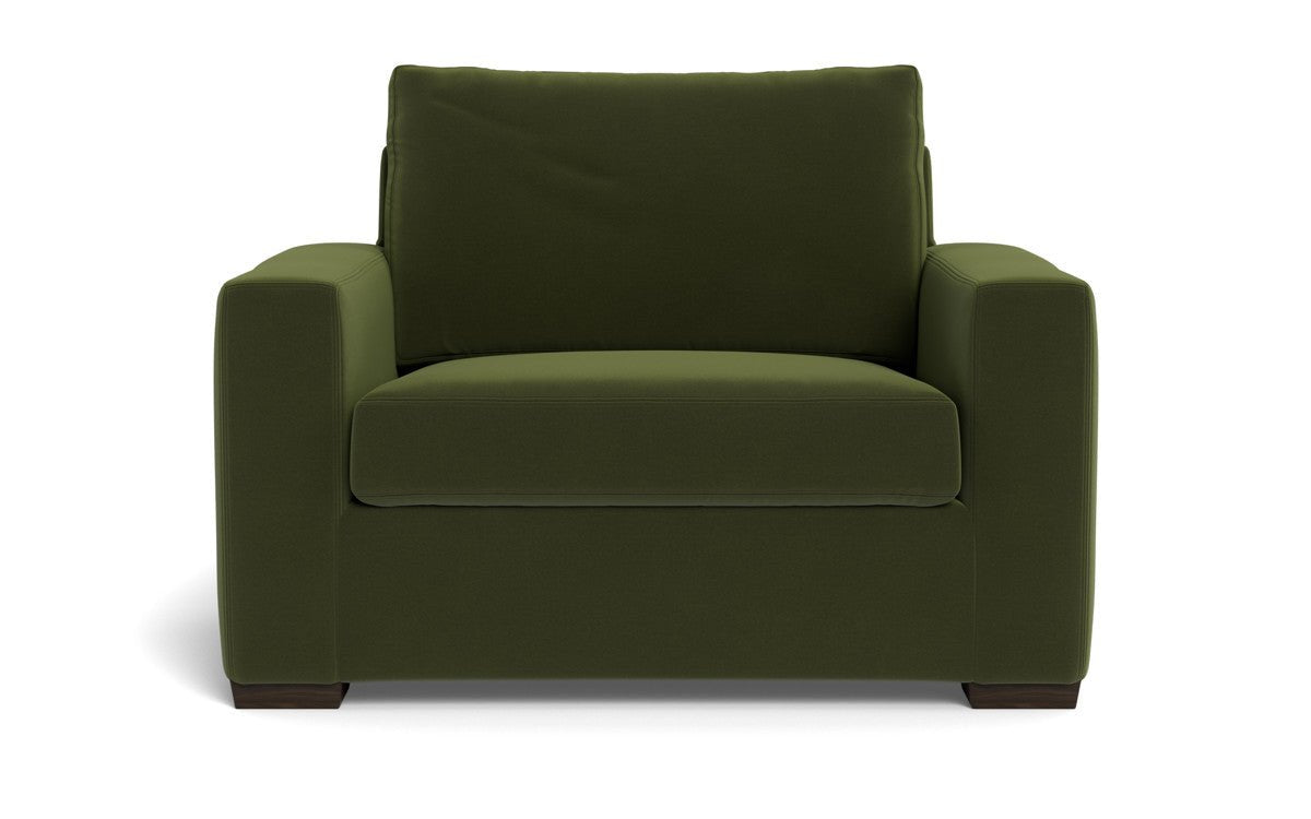 Mesa 52" Arm Chair - Dream Olive