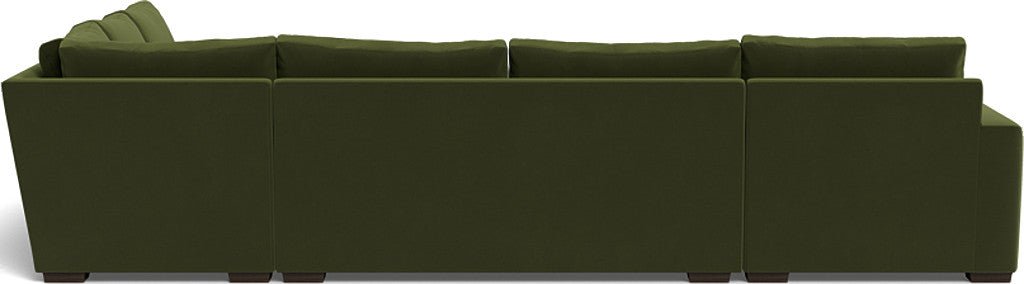 Mesa 156" Corner Sectionals w. Left Chaise - Dream Olive