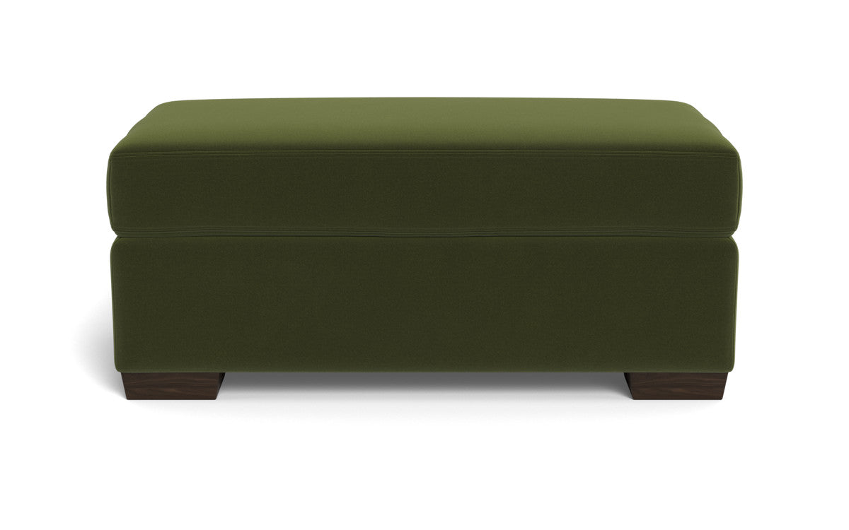 Mesa Storage Ottoman - Dream Olive