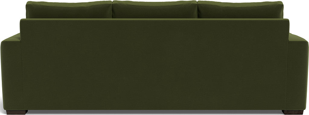 Mesa 101" Reversible Sofa Chaise - Dream Olive