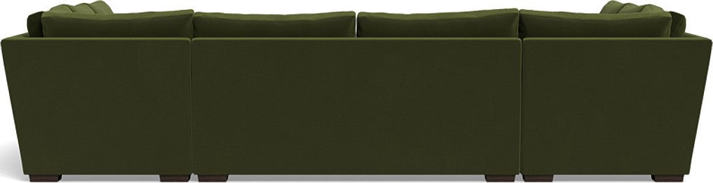 Mesa 154" Condo U Sectional - Dream Olive