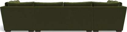 Mesa 154" Condo U Sectional - Dream Olive