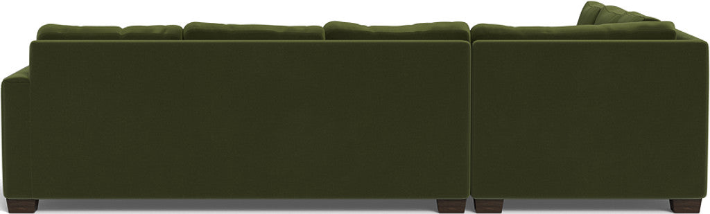 Track 121" Left Corner Sectional - Dream Olive