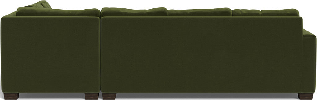 Track 121" Right Chaise Sleeper Sectional - Dream Olive