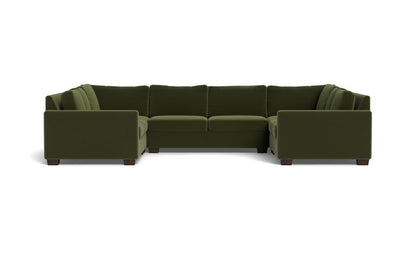 Track 141" Corner Sofa U Sectional - Dream Olive