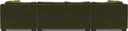 Track 141" Corner Sofa U Sectional - Dream Olive