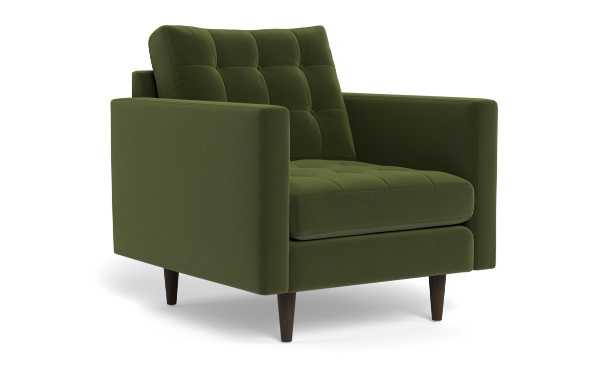 Wallace 52" Chair 1/2 - Dream Olive