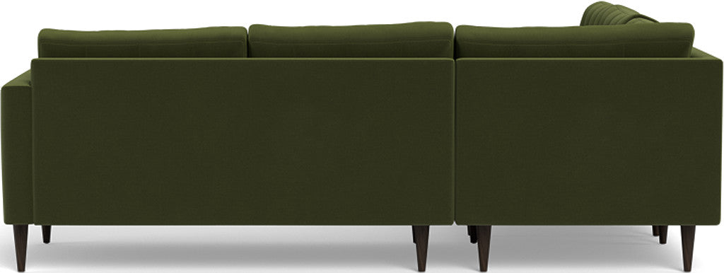 Wallace 102" Corner Sectional - Dream Olive