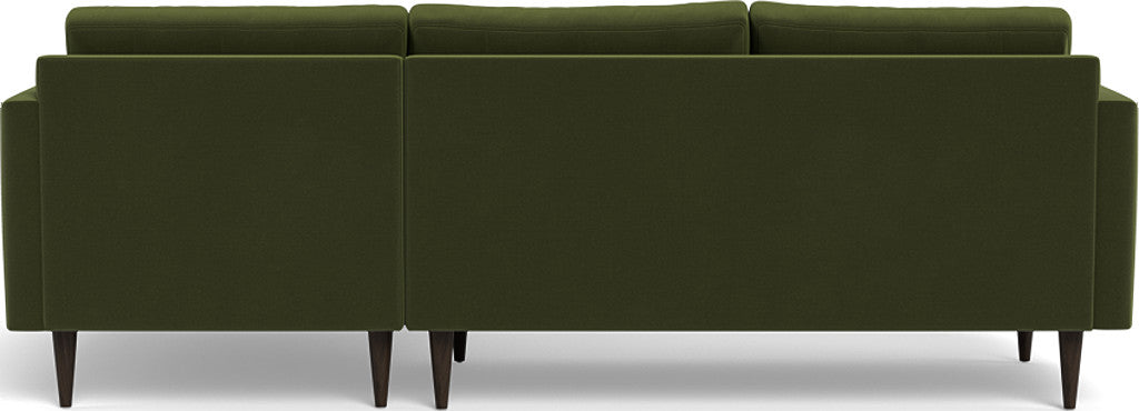 Wallace 98" Right Chaise Sectional - Dream Olive
