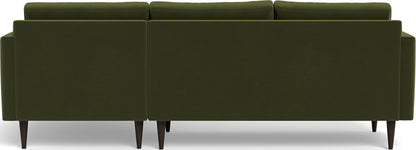 Wallace 98" Right Chaise Sectional - Dream Olive