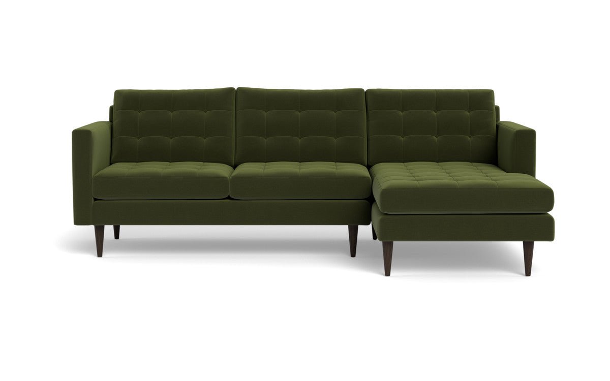 Wallace 98" Right Chaise Sectional - Dream Olive