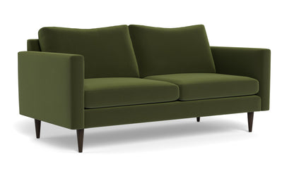 Wallace 74" Untufted Apartment Sofa - Dream Olive