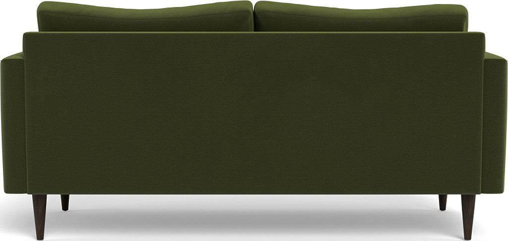 Wallace 74" Untufted Apartment Sofa - Dream Olive