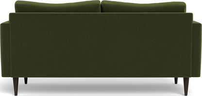 Wallace 74" Untufted Apartment Sofa - Dream Olive