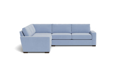 Mas Mesa 127" Deep Corner Sectional - Dream French Blue
