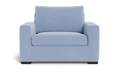 Mesa 52" Arm Chair - Dream French Blue