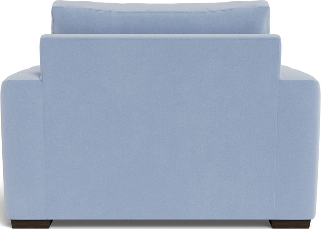 Mesa 52" Arm Chair - Dream French Blue