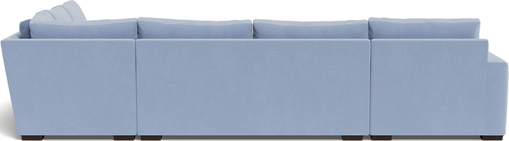 Mesa 156" Corner Sectionals w. Left Chaise - Dream French Blue