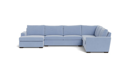 Mesa 156" Corner Sectionals w. Left Chaise - Dream French Blue