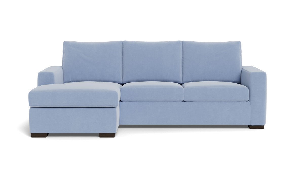 Mesa 101" Reversible Sofa Chaise - Dream French Blue