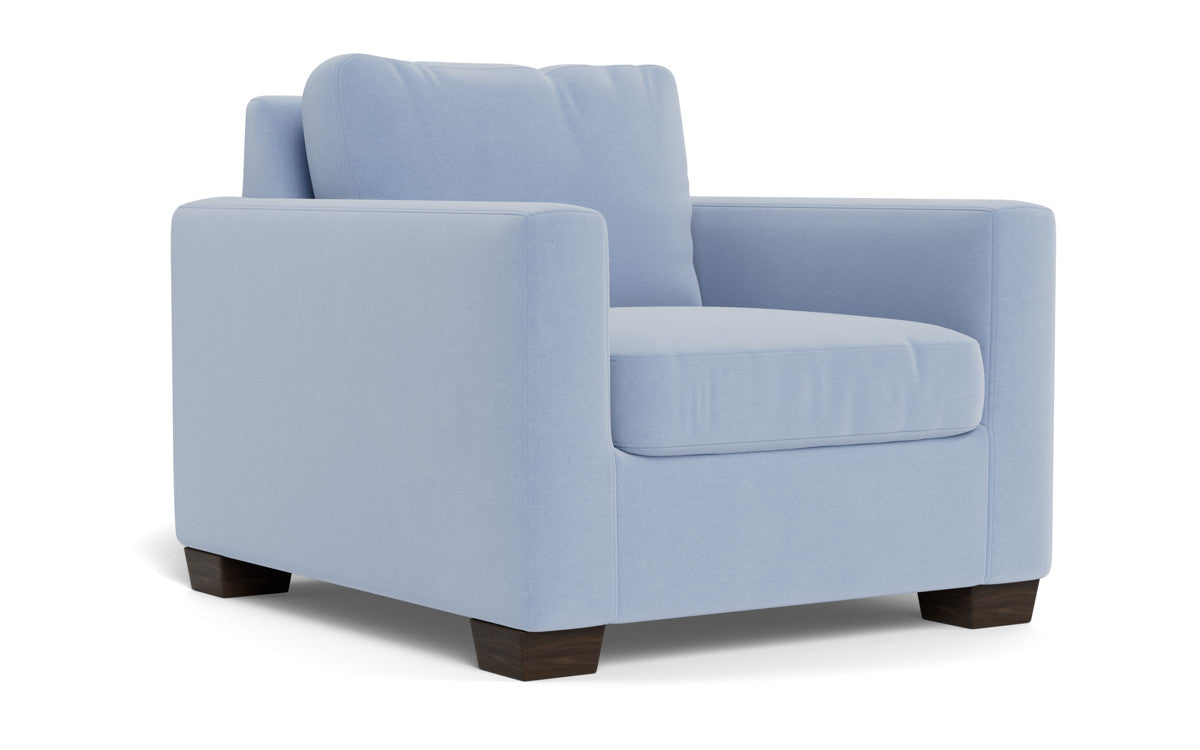 Track 36" Arm Chair - Dream French Blue