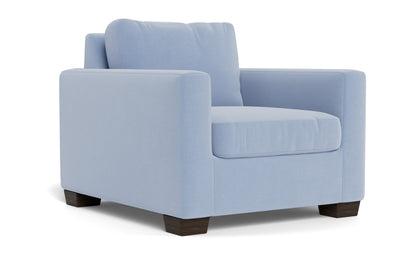 Track 36" Arm Chair - Dream French Blue