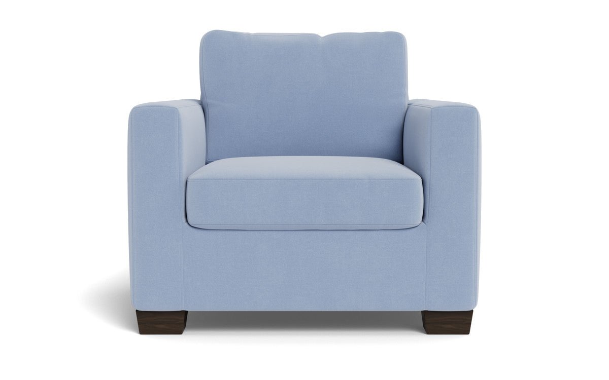 Track 36" Arm Chair - Dream French Blue