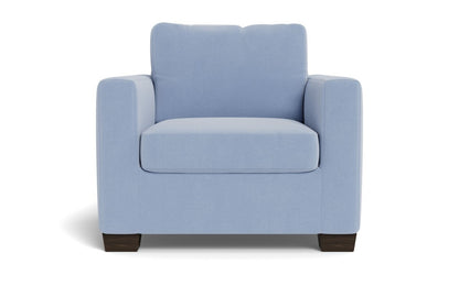 Track 36" Arm Chair - Dream French Blue