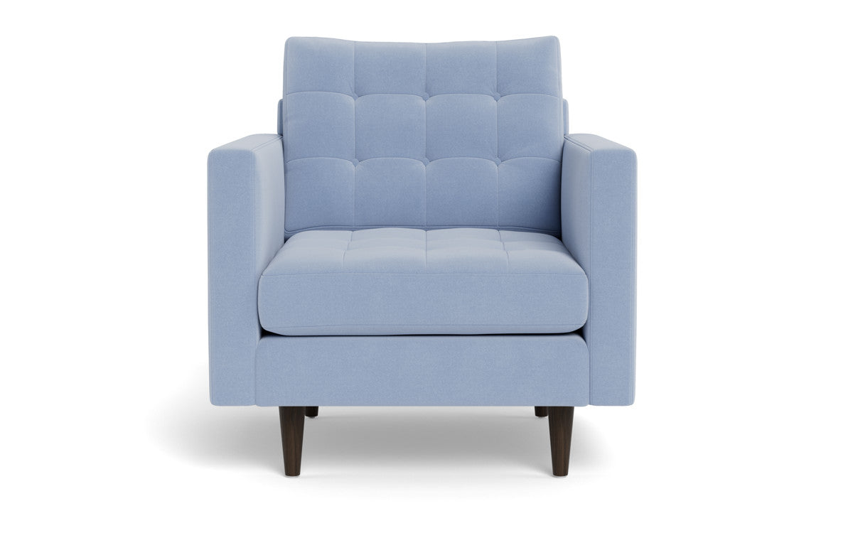 Wallace 52" Chair 1/2 - Dream French Blue
