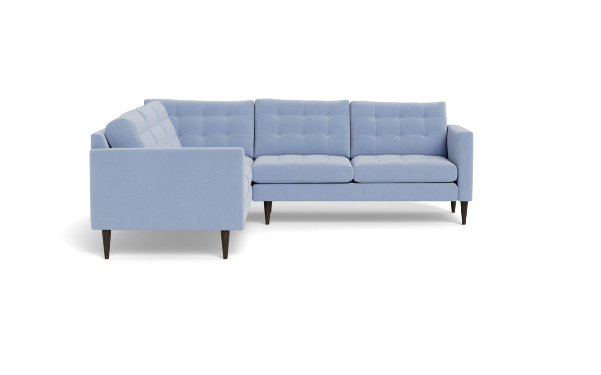 Wallace 102" Corner Sectional - Dream French Blue