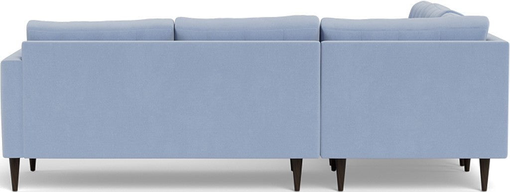 Wallace 102" Corner Sectional - Dream French Blue
