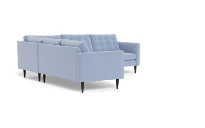 Wallace 102" Corner Sectional - Dream French Blue