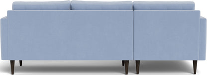 Wallace 98" Left Chaise Sectional - Dream French Blue
