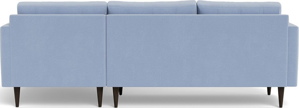Wallace 98" Right Chaise Sectional - Dream French Blue