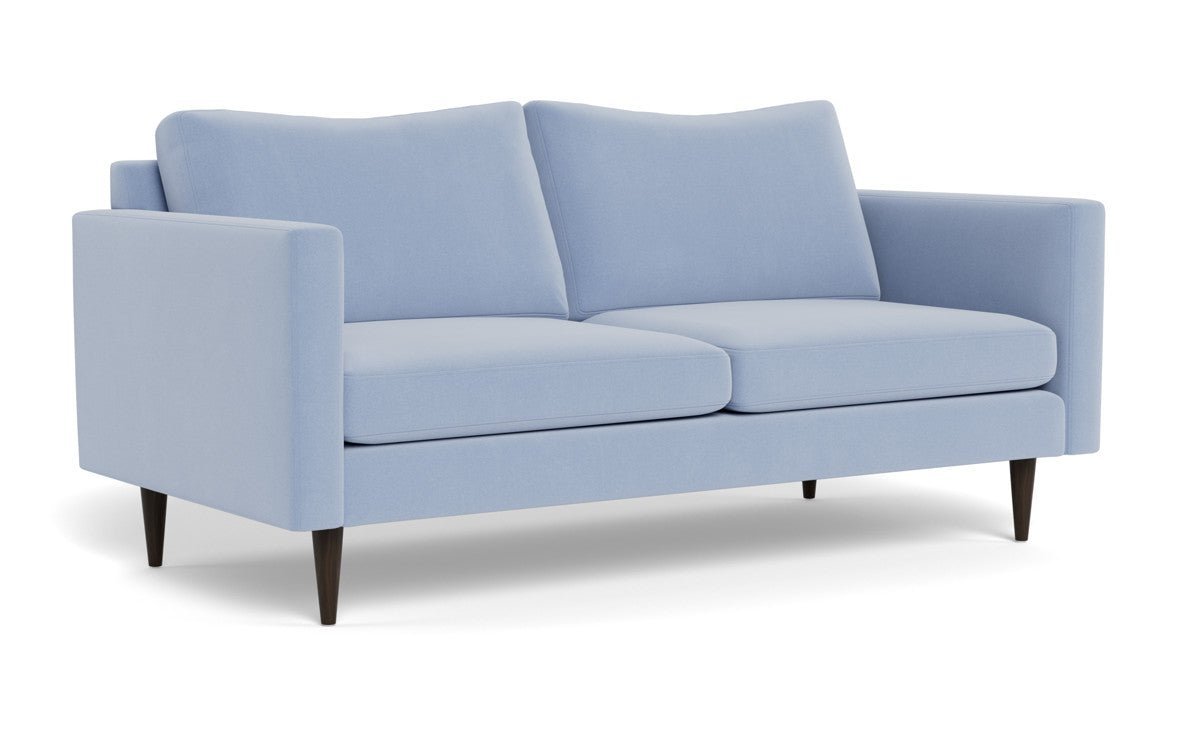 Wallace 74" Untufted Apartment Sofa - Dream French Blue
