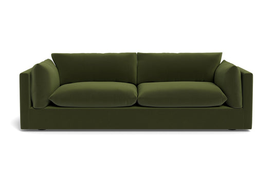 Soco 95" Sofa Elliot Avocado Quick Ship -