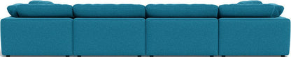 Fluffy 178" 4 Piece Sectional W/Double Otto - Bennett Peacock
