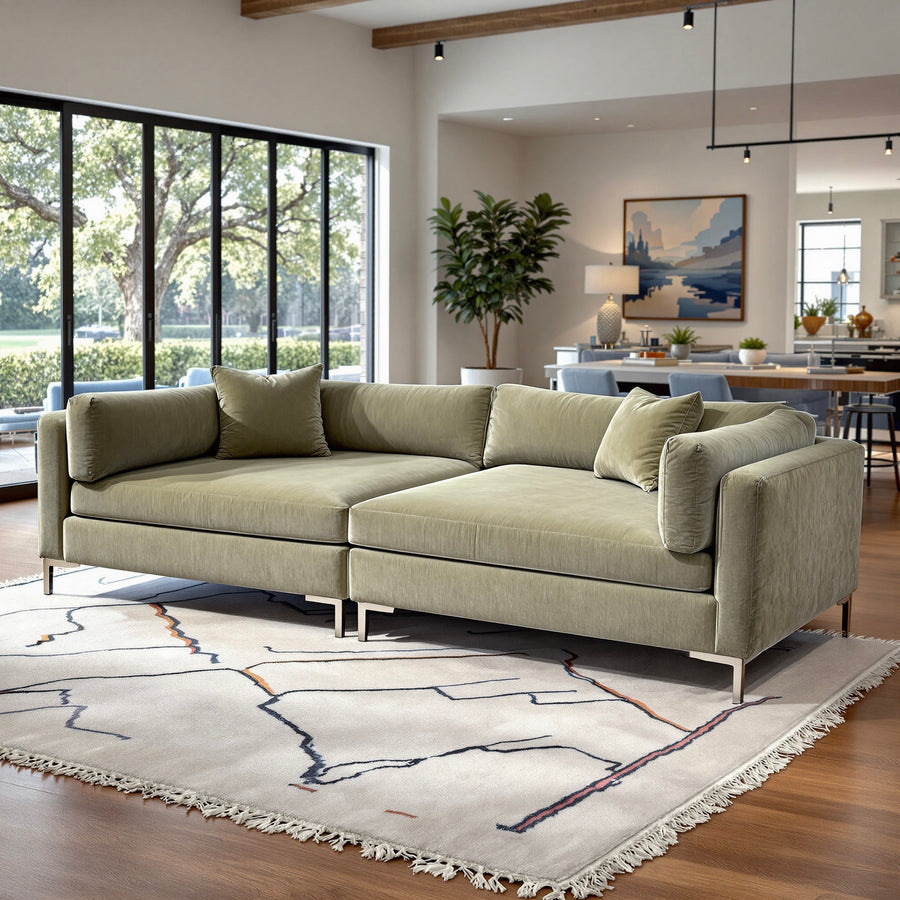 Bonnell 162" 2pc Estate Sofa -