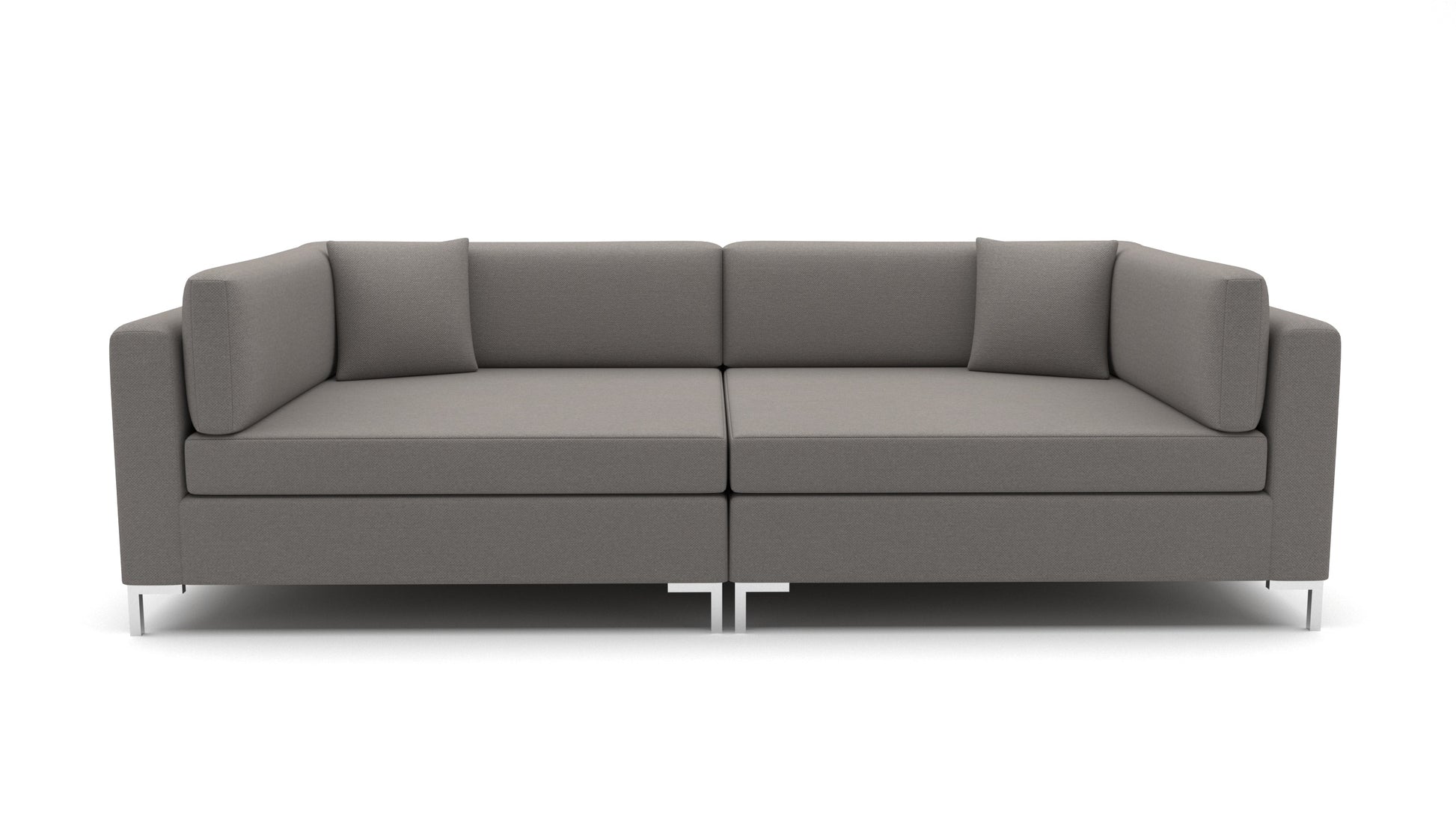 Bonnell 112" Double Cuddler Sofa -